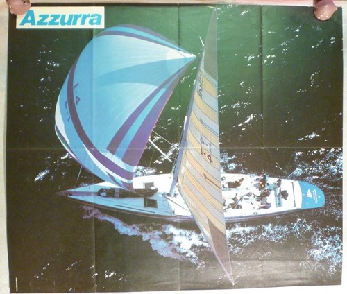 Poster azzurra biblioteca - poster,