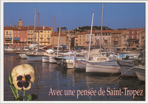 Cartolina saint tropez costa - cartolina,