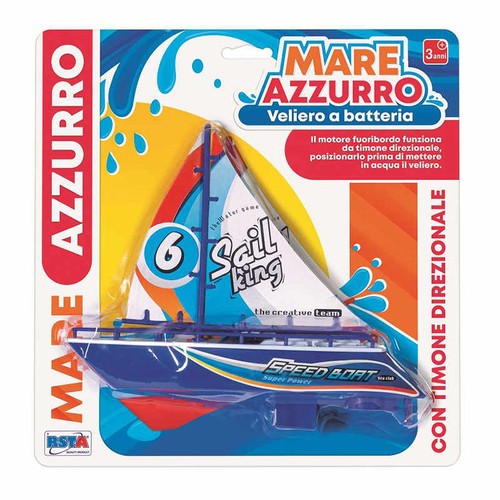 Barca vela mare azzurro a - barca,