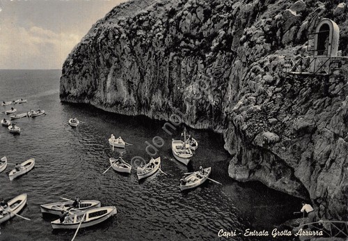 Cartolina capri entrata - cartolina,