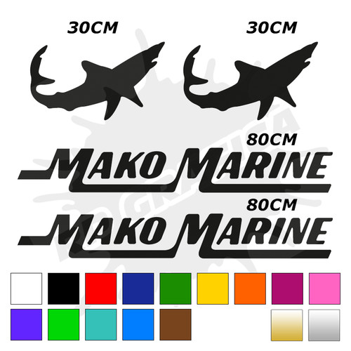Kit adesivi mako marine - adesivi,