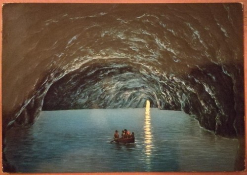Capri grotta - (napoli),
